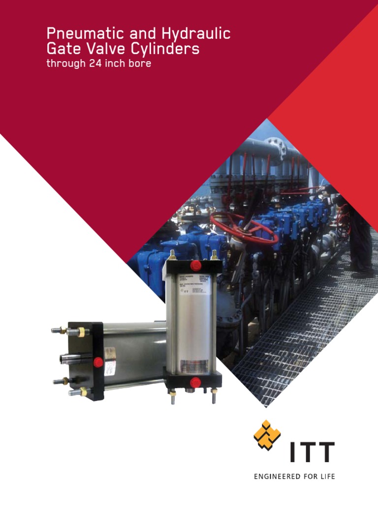 GV Actuators | PDF | Piston | Pipe (Fluid Conveyance)