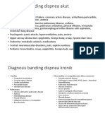 Diagnosis Banding Dispnea Akut