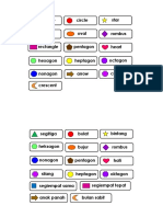 Nama Bentuk Shapes