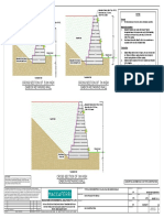 Cross Section of 7M High Gabion Retaining Wall Cross Section of 5.0M High Gabion Retaining Wall