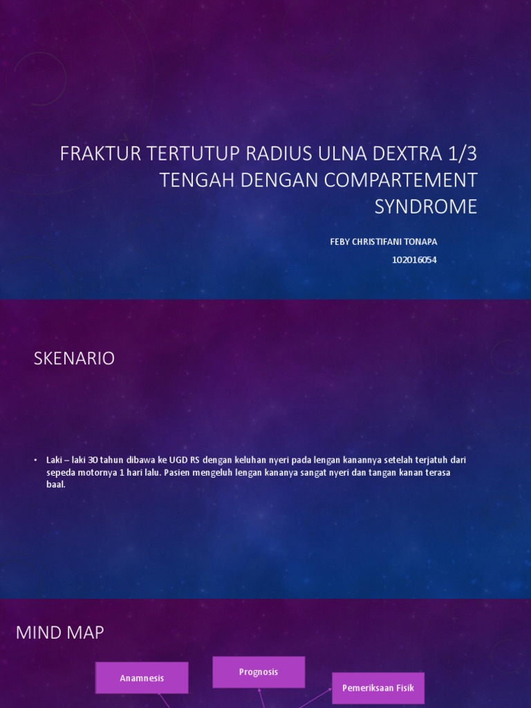 Fraktur Tertutup Radius Ulna Dextra 1 | PDF | Sains & Matematika