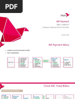 Amber IT User Flow - Pay Bill