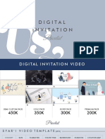 Pricelist Digital Invitation
