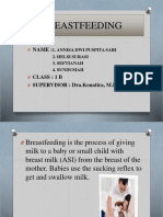 Breastfeeding: Grup 1 Name