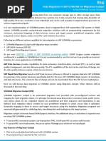 Data Migration in SAP S4HANA Via Migration Cockpit PDF