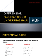 DIFFRENSIAL (Matek I)