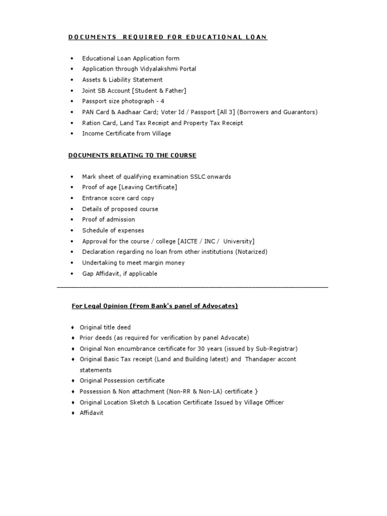 Canada Visa Checklist Pdf