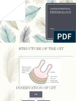 Physiology: Gastrointestinal