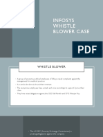 Infosys Whistle Blower Case