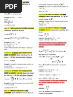 Formulas