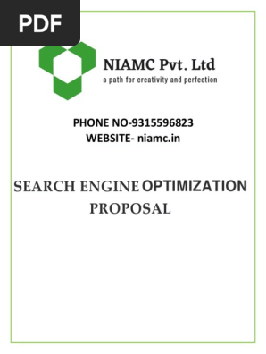 seo proposal