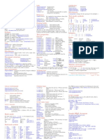 L TEX Cheat Sheet: Document Classes