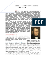 Lekcija 16 (A) - Nacionalizam I Drzavotvorstvo - Italija I Njemacka PDF