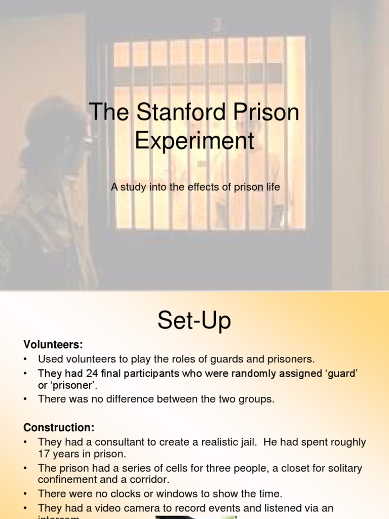 Zimbardo Prison Simulation | PDF | Consent | Prison