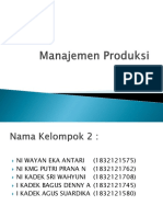 Manajemen Produksi