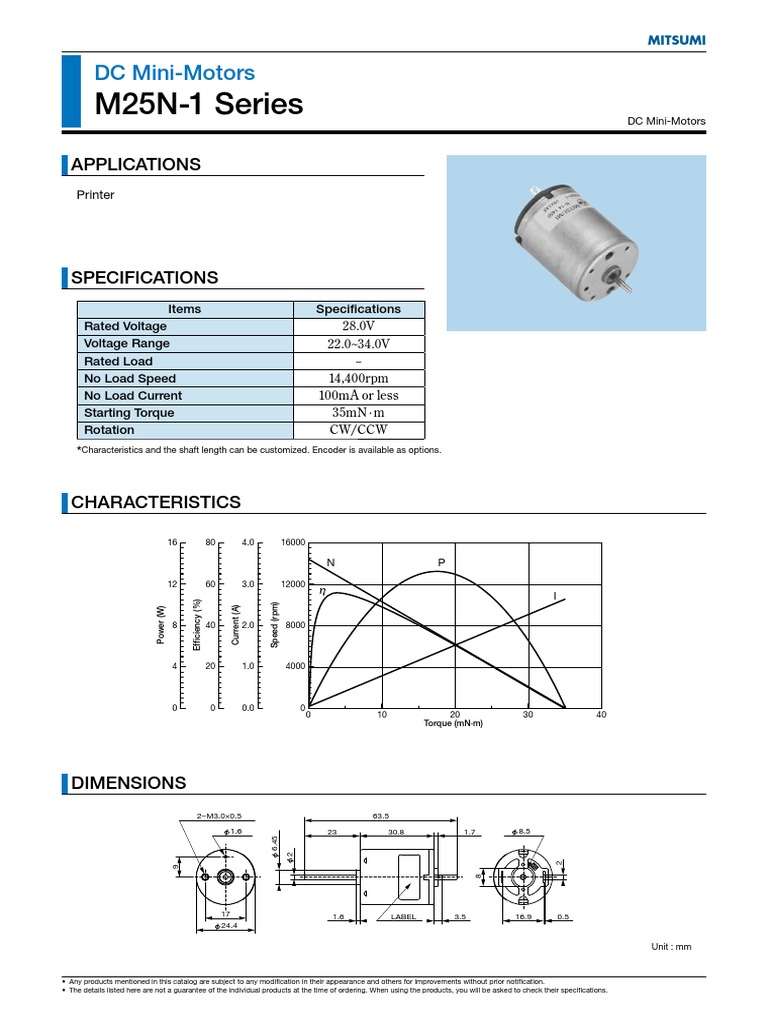 Motorav m25n 1 e | PDF | Electrical Engineering | Manufactured Goods