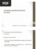 U2 - M1 - Internal Representation of Files (Compatibility Mode)