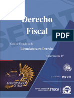 Derecho Fiscal, Guía de Desarrollo