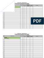Form Checklist Opname Pekerjaan