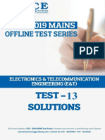 EC Test-13 Paper-1