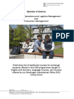 Additional Courses Winter 2018 Exchange Students PDF
