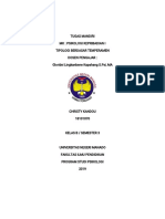 Tugasmandi Ri Mk:Psi Kologikepri Badi Ani Ti Pologiberdasartemperamen Dosenpengajar: GL or I Deili Ngkanbenekapahangs. Psi, Ma