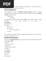 2.conditional & Loops