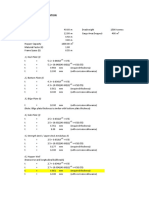 Rescantling Calculation: 1.) Keel Plate (T)