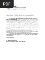 Modelo de Carta de Pedido de Apoio
