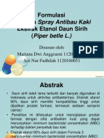 Spray Daun Sirih