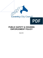 Public Safety and Housing Enforcement Policy PDF