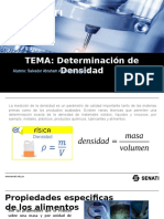 Determinacion de Densidad