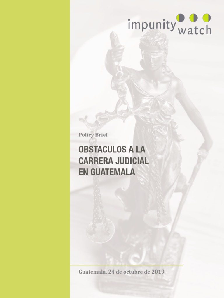 Informe Carrera | PDF | Juez | Separación de poderes