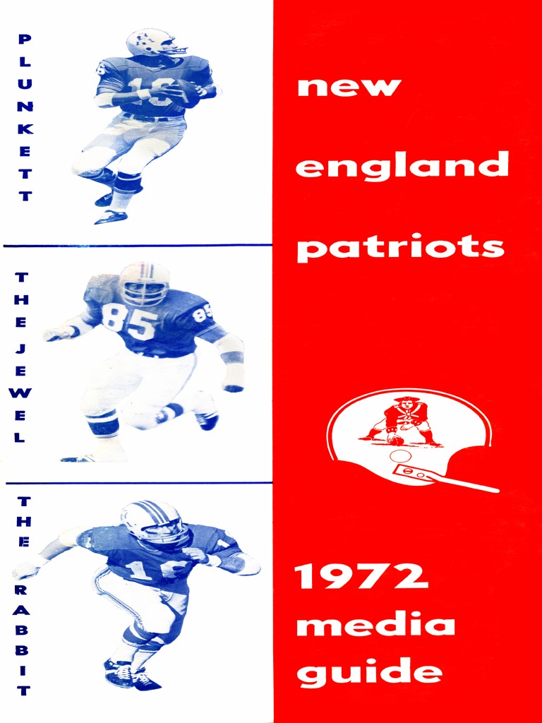 Patriots 1972 Game Schedule | PDF | Oakland Raiders | New England Patriots