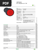 XB5AS542N Emergency Push Button Datasheet | PDF | Electrical ...