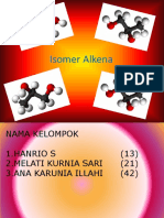 Isomer Alkena