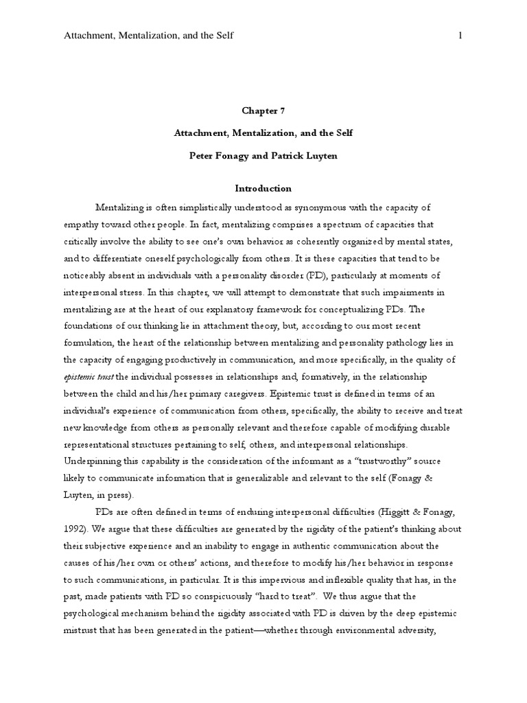 ATTACHMENT THEORY AND PSYCHOANALYSIS PETER FONAGY PDF visual data 2