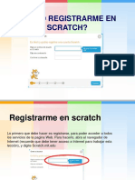 Registro en Scratch