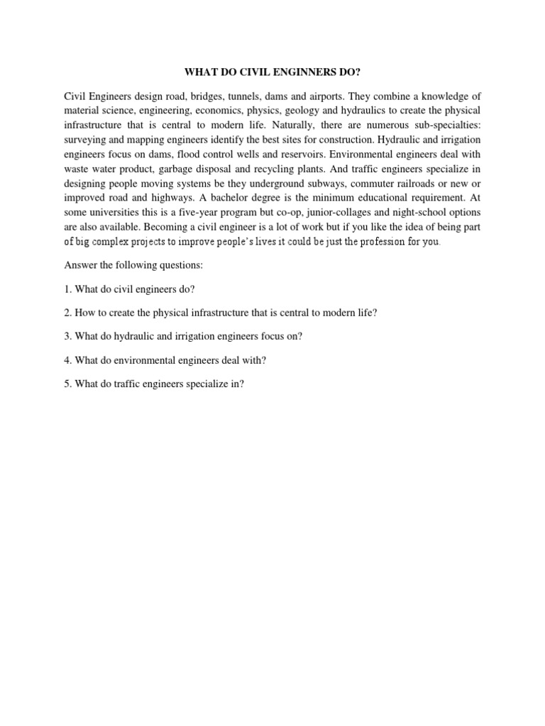 Soal Civil Engineering Pdf