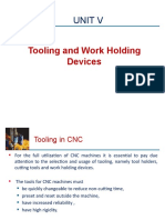 Tooling and Work Holding Devices: Unit V
