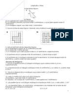 Perímetros, áreas y teorema de Pitágoras