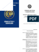 Codigo de Etica y Deontologia PDF