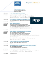 Programa de Energía del Miércoles y Jueves