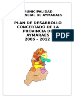 PLAN_11854_PLAN DE DESARROLLO CONCERTADO DE LA PROVINCIA DE AYMARAES_2010.doc