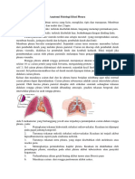 Efusi Pleura Anatomi Fisiologi dan Penyebabnya