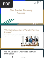 Parallel Planning Process - Family Business 13 April 2019