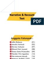 Teks Narative Dan Recount