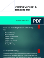 The Marketing Concept Marketing Mix