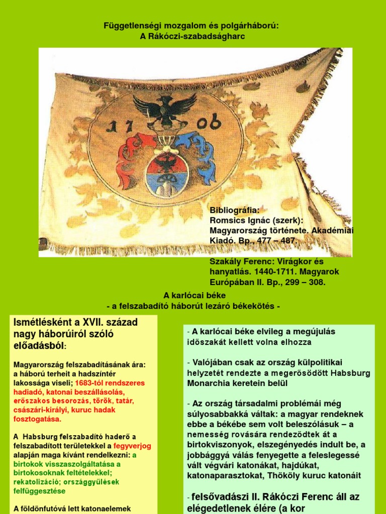 A Rakoczi Szabadsagharc | PDF