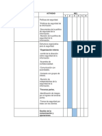 Tabla Norma Iso 27002